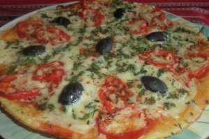 Pizza rapida la tigaie