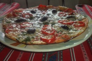 Pizza rapida la tigaie
