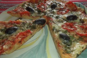 Pizza rapida la tigaie