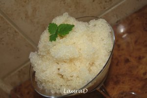 Sorbet de mere cu menta