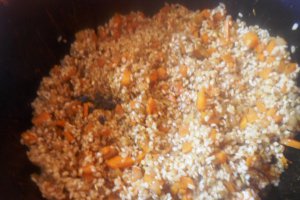 Pilaf cu arome orientale