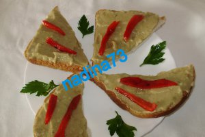 Salata  de vinete cu usturoi
