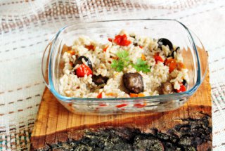 Orez cu legume la Multicooker