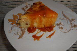 Placinta ruseasca cu branza si caramel