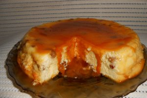 Placinta ruseasca cu branza si caramel