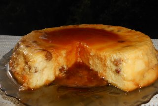 Placinta ruseasca cu branza si caramel