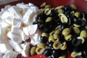 Paste cu masline si mozzarella