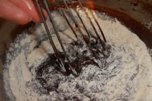 Prajitura cu cacao si nuca