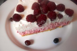 Cheesecake cu zmeura