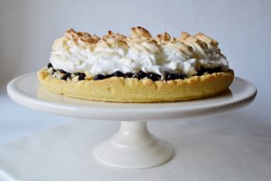 Tarta cu afine si bezea