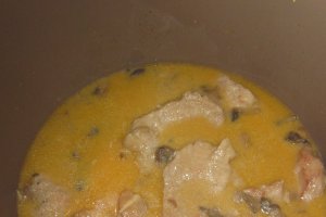 Escalop de porc cu ciuperci