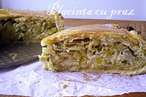 Placinta cu praz