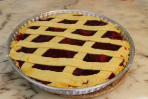Tarta cu gem de prune