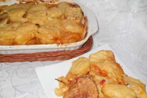 Papricas in crusta de cartofi