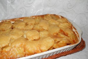 Papricas in crusta de cartofi