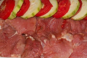 Legume cu carne la cuptor