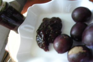 Gem de prune cu aroma de menta