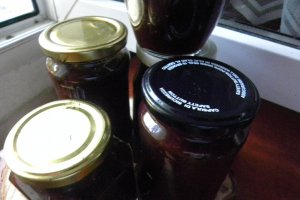 Gem de prune cu aroma de menta