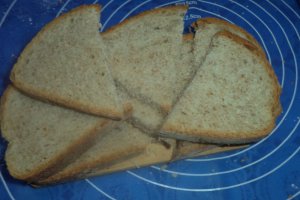 Bruschete cu crema de branza