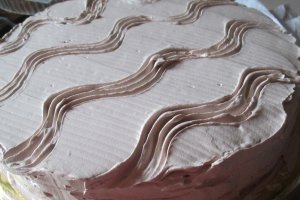 Tort cu crema si ananas