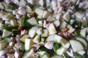 Pulpe cu legume la cuptor