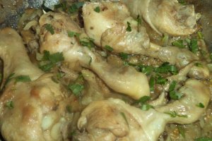 Ciocanele de pui cu pleurotus la tigaie