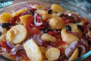 Salata de cartofi de post