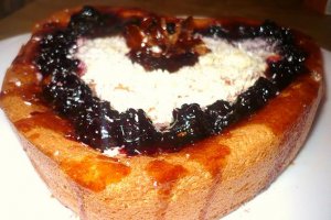 Sufleu de ciocolata alba