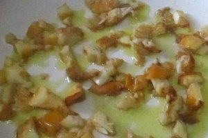 Papparedelle cu ciuperci si crema de branza