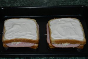 Sandwich croque  monsieur