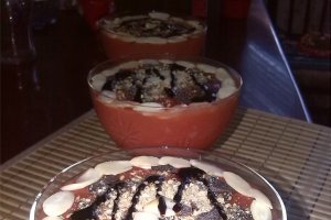Budinca de pepene rosu
