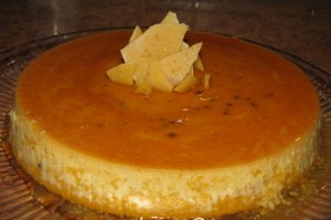 Flan cu dovleac si sos caramel