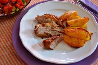 Pulpa de curcan la cuptor