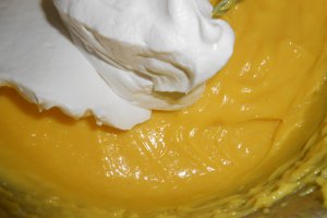 Prajitura cu zmeura si crema de vanilie