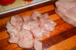 Tagliatelle cu carne de porc