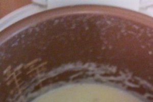 Budinca de gris cu cirese — multicooker