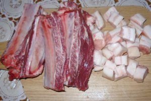 Varza cu costite de porc