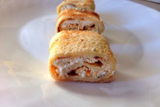 Clatite cu ricotta si morcov