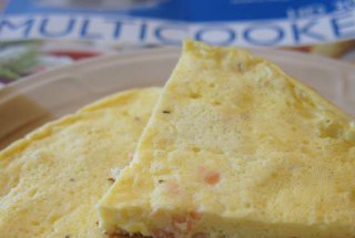 Omleta cu somon, la Multicooker