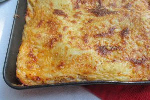Lasagna cu ton