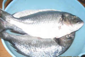 Dorada cu legume in folie de aluminiu la cuptor