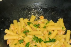 Tortiglioni cu creveti