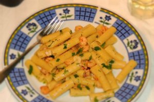 Tortiglioni cu creveti