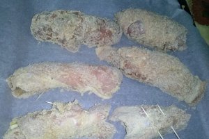 Rulouri din  pulpa de porc .