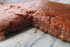 Negresa cu gem de prune ( de post )