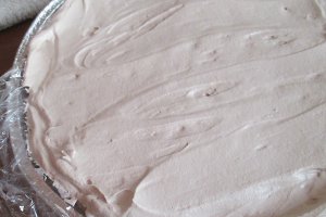 Mini tort cu crema de ciocolata