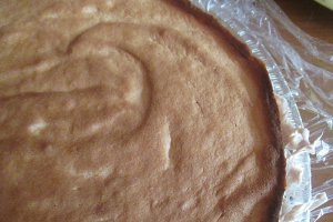 Mini tort cu crema de ciocolata