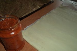 Melci din foietaj cu zacusca