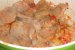 Paprikas cu carne, mazare si galuste-2