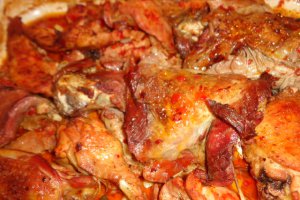 Friptura mixta de curcan si pui